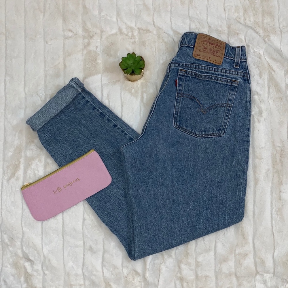 Vintage Levi’s 550 Tapered Waist Mom Butt Jeans
